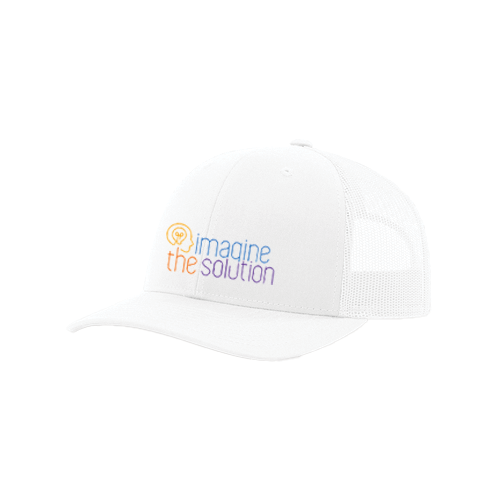 Imagine The Solution Snapback Trucker Hat